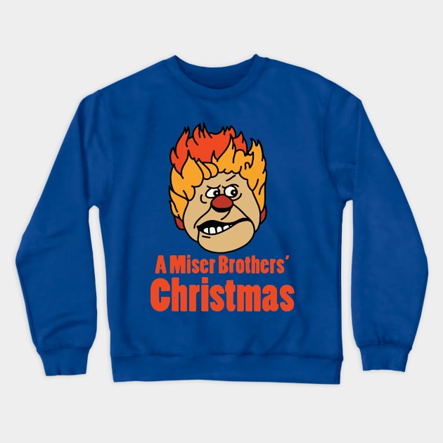 heat miser christmas Crewneck Sweatshirt by coronagilo